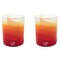 Silipint: Rocks Glasses 12oz: 2 Pack - Marigold - Silicone Cocktail Cups, Unbreakable, Hot/Cold Drinks, Dishwasher-Microwave-Freezer-Oven Safe